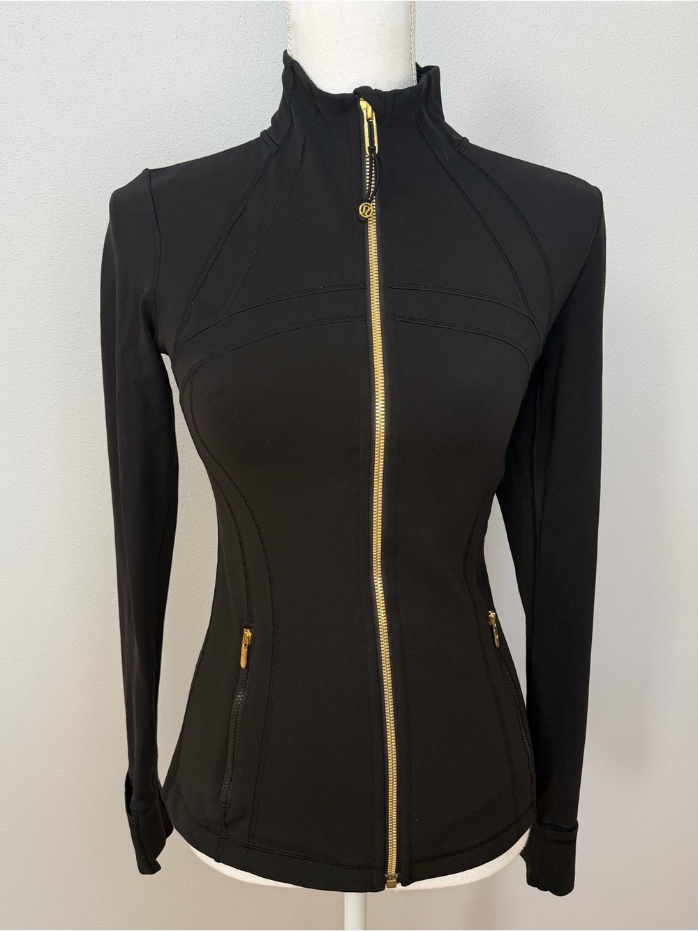 Lululemon Define Full- Length Jacket with Gold Hardware - Nulu